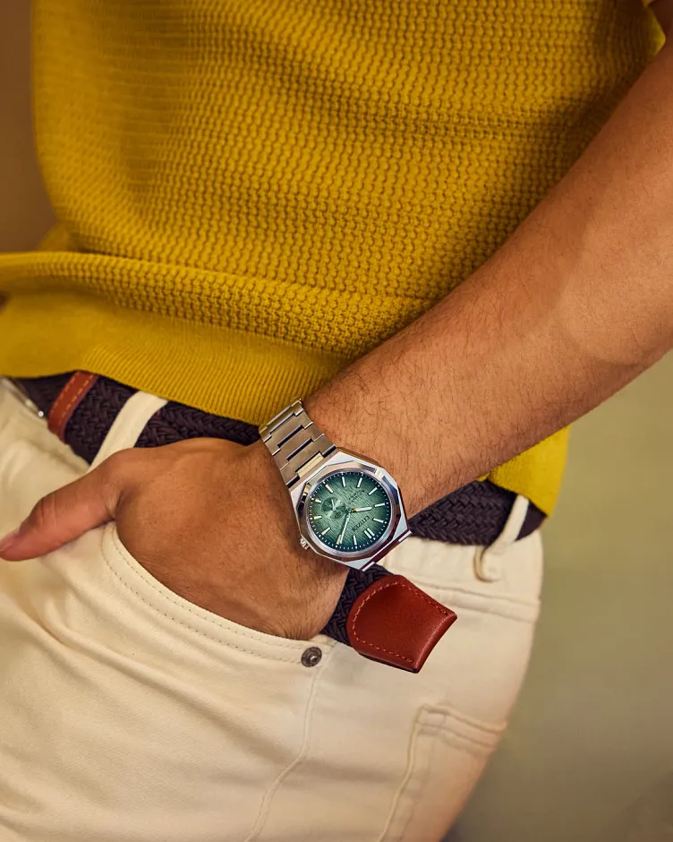 Zenshin 60 Mechanical Green Dial Super Titanium Bracelet NK5020 Zenshin 60 Mechanical Green Dial Super Titanium Bracelet NK5020